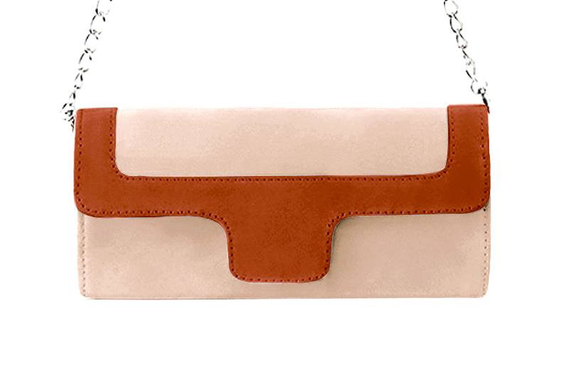 orange corail dress clutch for women - Florence KOOIJMAN